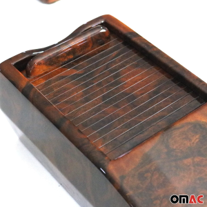 Mercedes SL Class Tape Box - Omac - Sliding Lid Version - Walnut - '72-'89 Mercedes SL Class Tape Box - Omac - Sliding Lid Version - Walnut - '72-'89